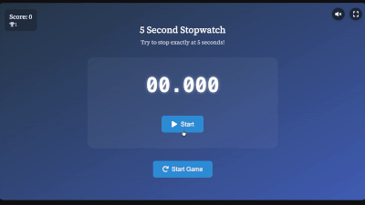 5-Second Test gameplay preview