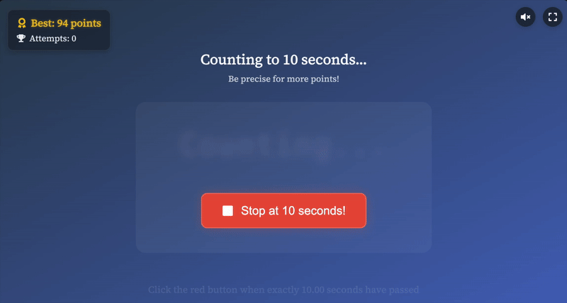 Time Estimator gameplay preview